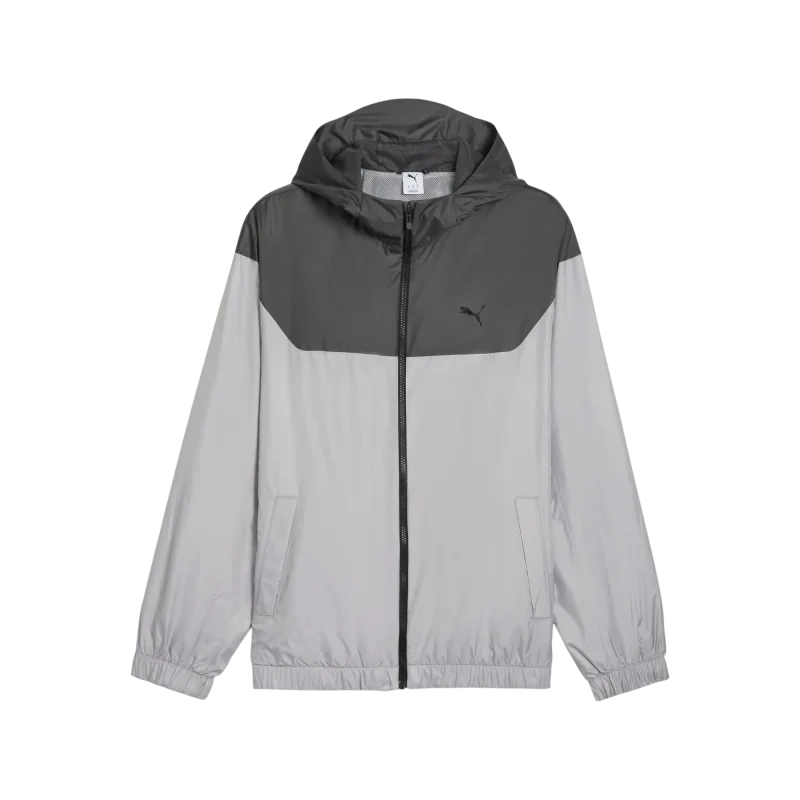 Puma Essentials Regular Gri Erkek Rüzgarlık - 4