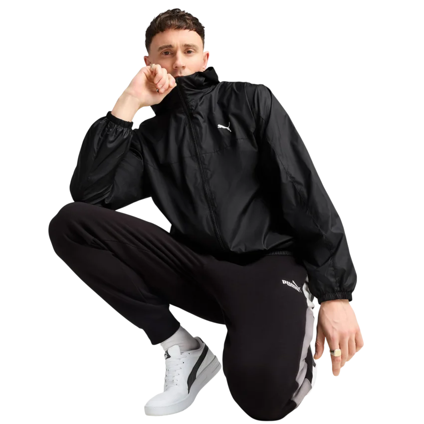Puma Essentials Regular Siyah Erkek Rüzgarlık - 1