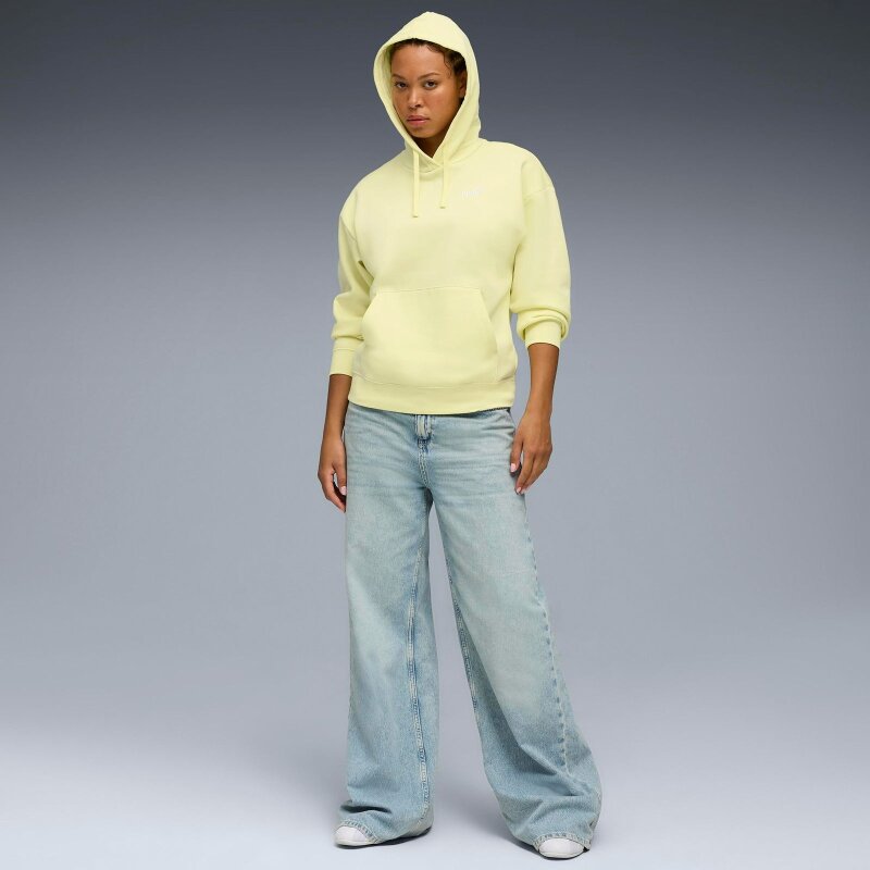 Puma Essentials Small No. 1 Logo Kadın Sarı Sweatshirt - 2