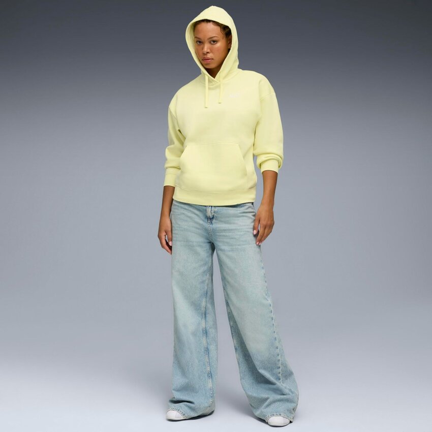 Puma Essentials Small No. 1 Logo Kadın Sarı Sweatshirt - 2