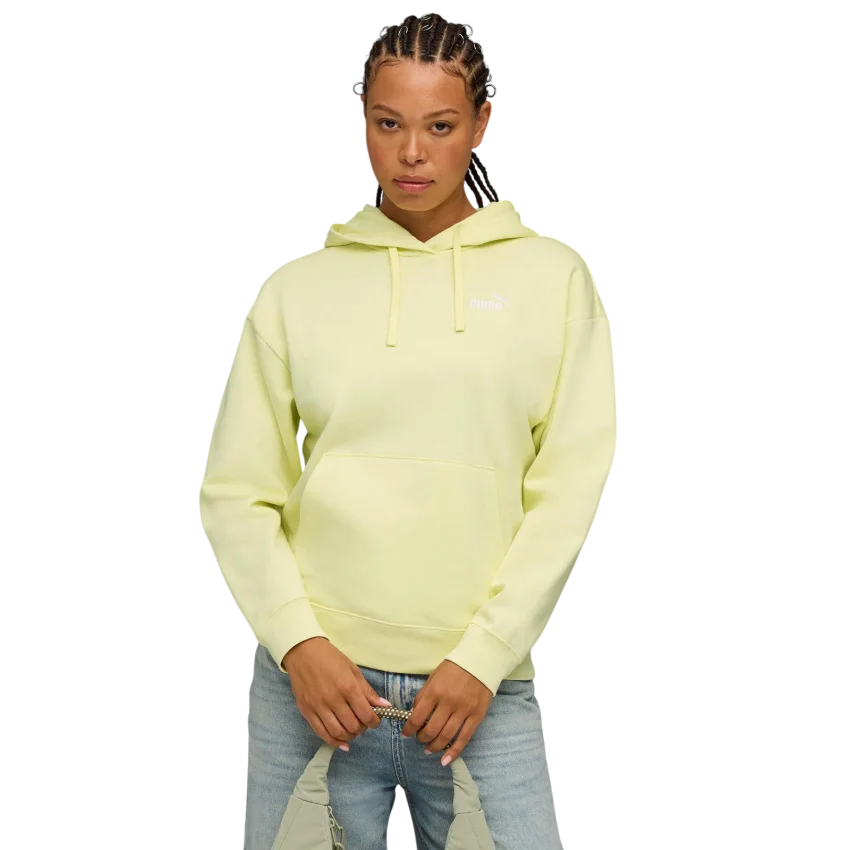 Puma Essentials Small No. 1 Logo Kadın Sarı Sweatshirt - 1