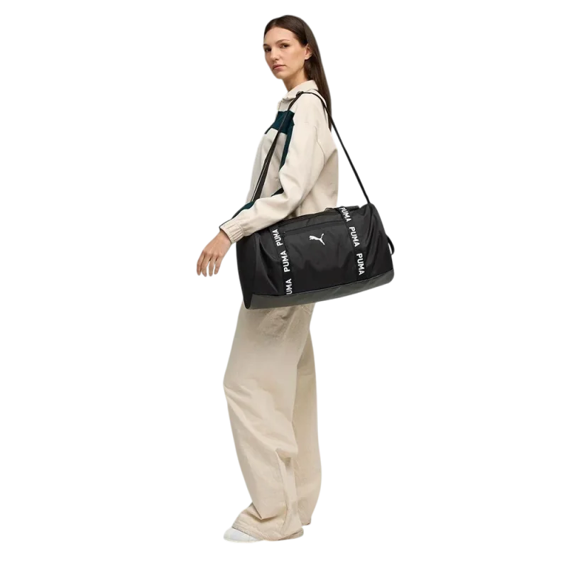 Puma Essentials Training 28.5L Barrel Siyah Kadın Spor Çantası - 3