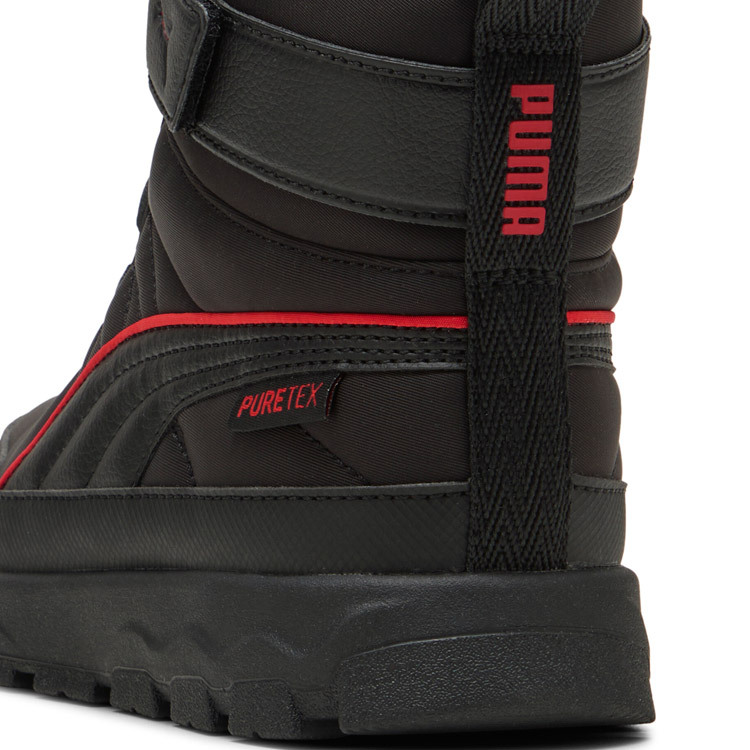 Puma Evolve Boot Purtx AC+PS Siyah Çocuk Günlük Ayakkabı - 4