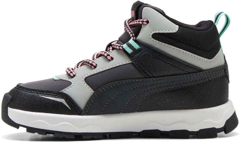 Puma Evolve Trail PS Gri-Pembe Çocuk Günlük Ayakkabı - 2