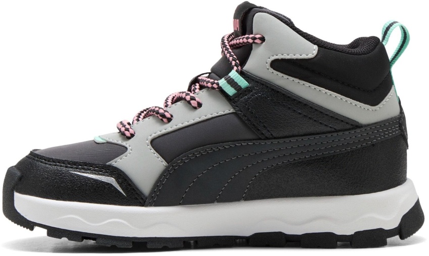 Puma Evolve Trail PS Gri-Pembe Çocuk Günlük Ayakkabı - 2