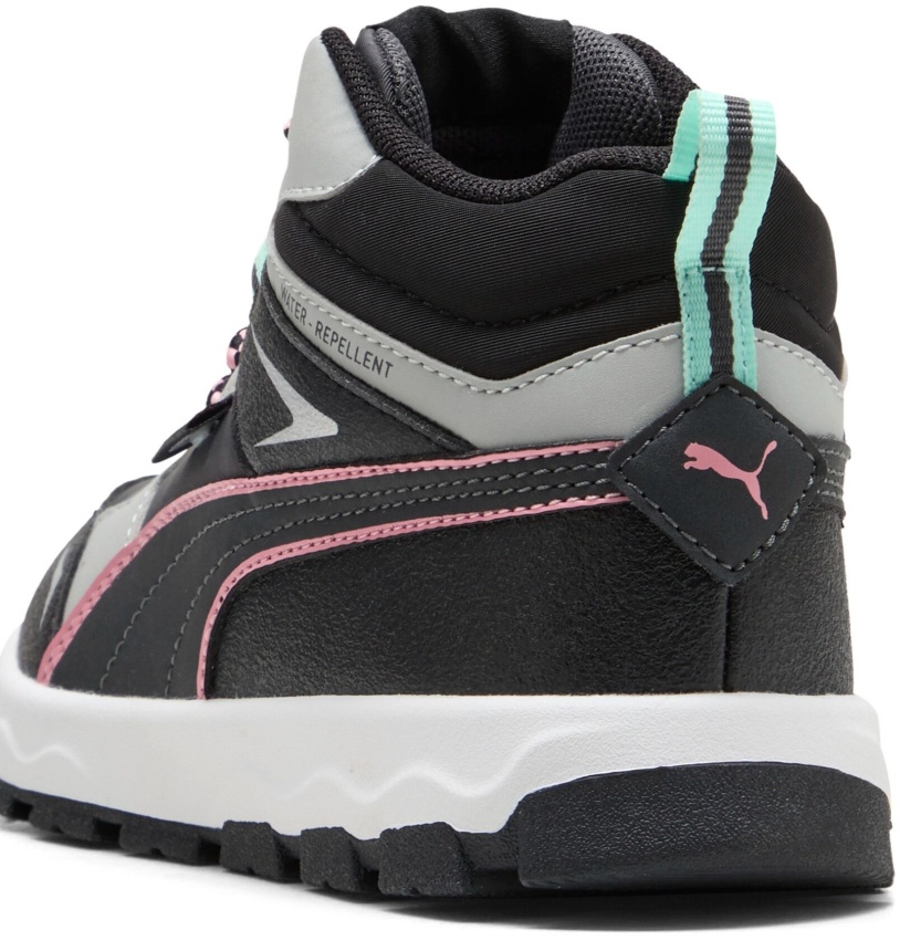 Puma Evolve Trail PS Gri-Pembe Çocuk Günlük Ayakkabı - 5