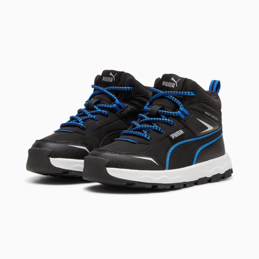 Puma Evolve Trail PS Mavi Çocuk Günlük Ayakkabı - 3