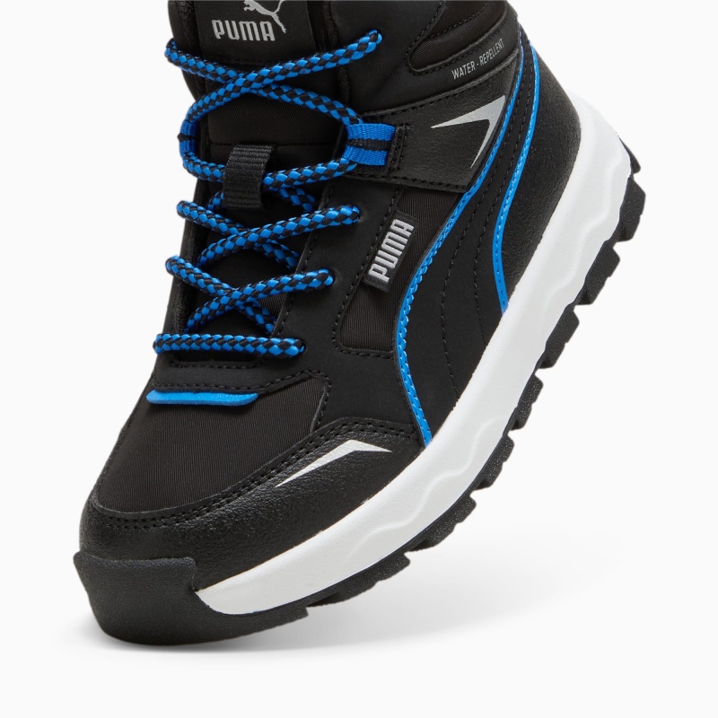 Puma Evolve Trail PS Mavi Çocuk Günlük Ayakkabı - 5