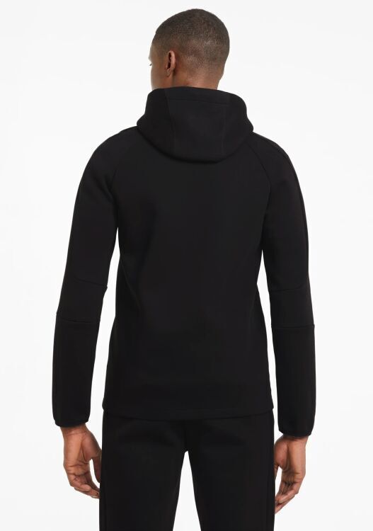 Puma EVOSTRIPE Core FZ Hoodie SİYAH Erkek Eşofman Üstü - 3