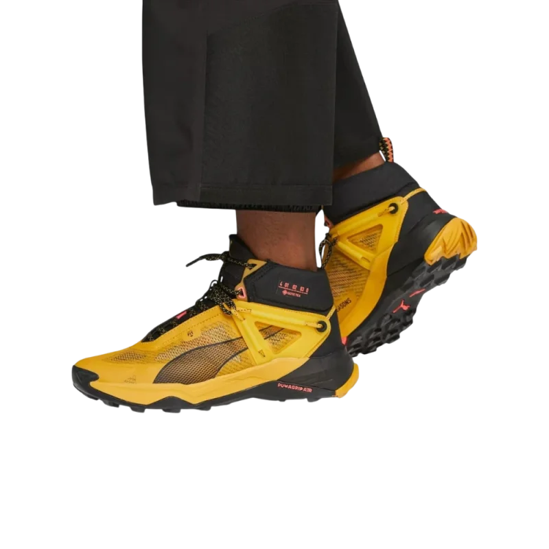 Puma Explore Nitro Mid GTX Sarı Erkek Koşu Ayakkabısı - 3