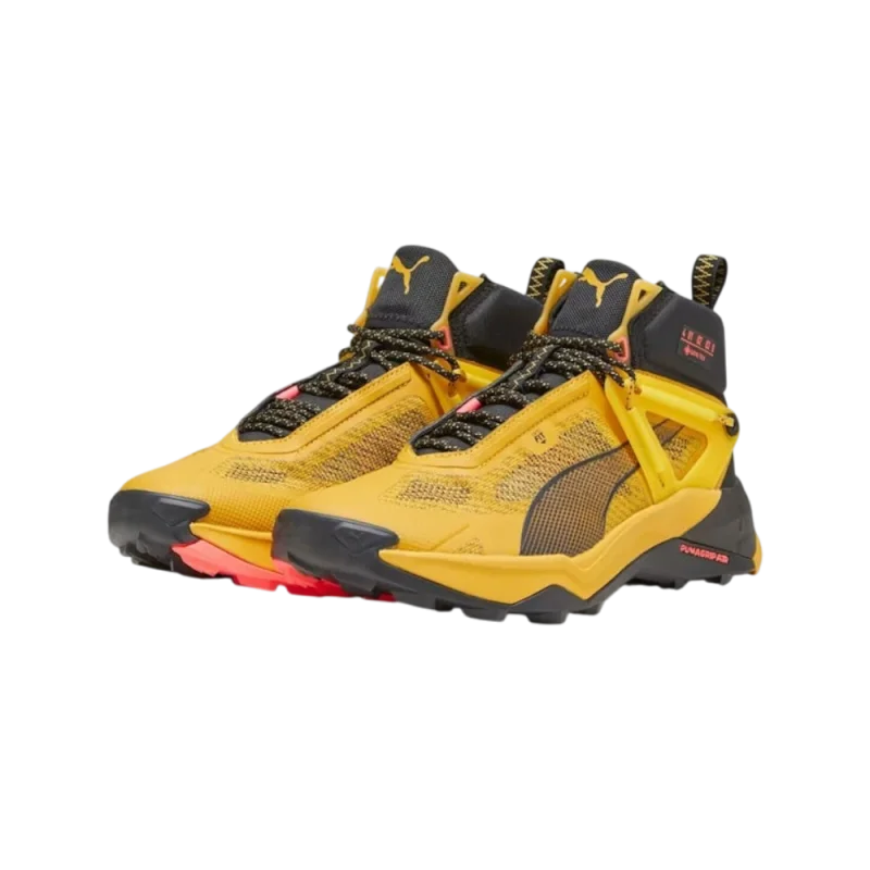 Puma Explore Nitro Mid GTX Sarı Erkek Koşu Ayakkabısı - 4