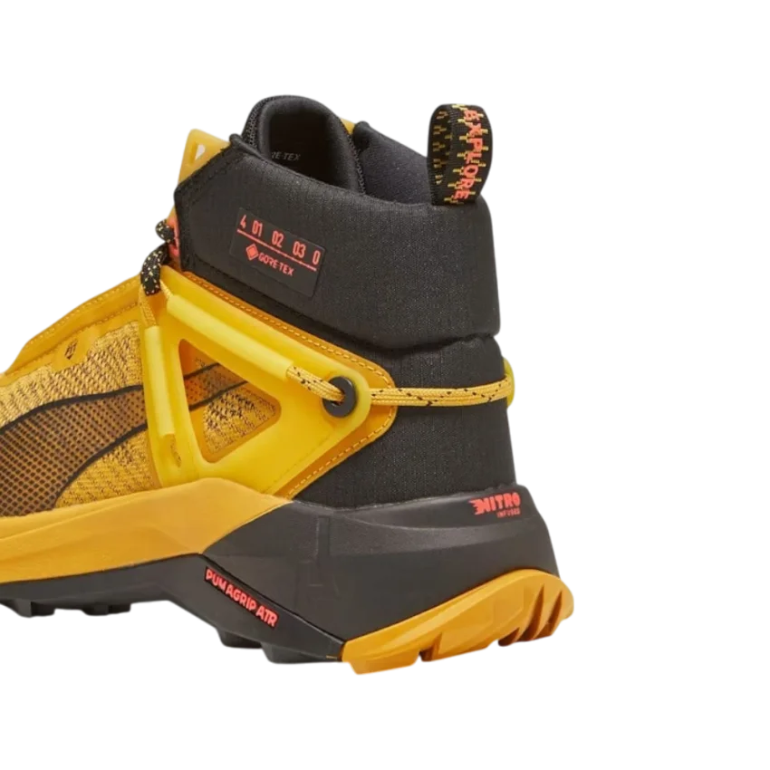Puma Explore Nitro Mid GTX Sarı Erkek Koşu Ayakkabısı - 6