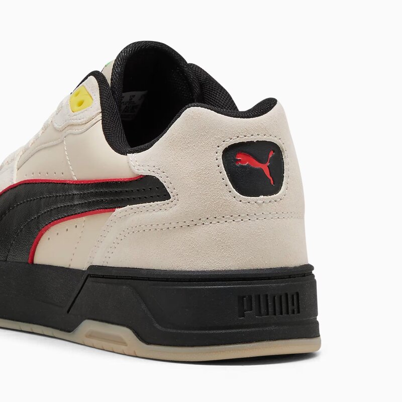 Puma Ferrari Break Low Bej Erkek Sneaker Ayakkabı - 4