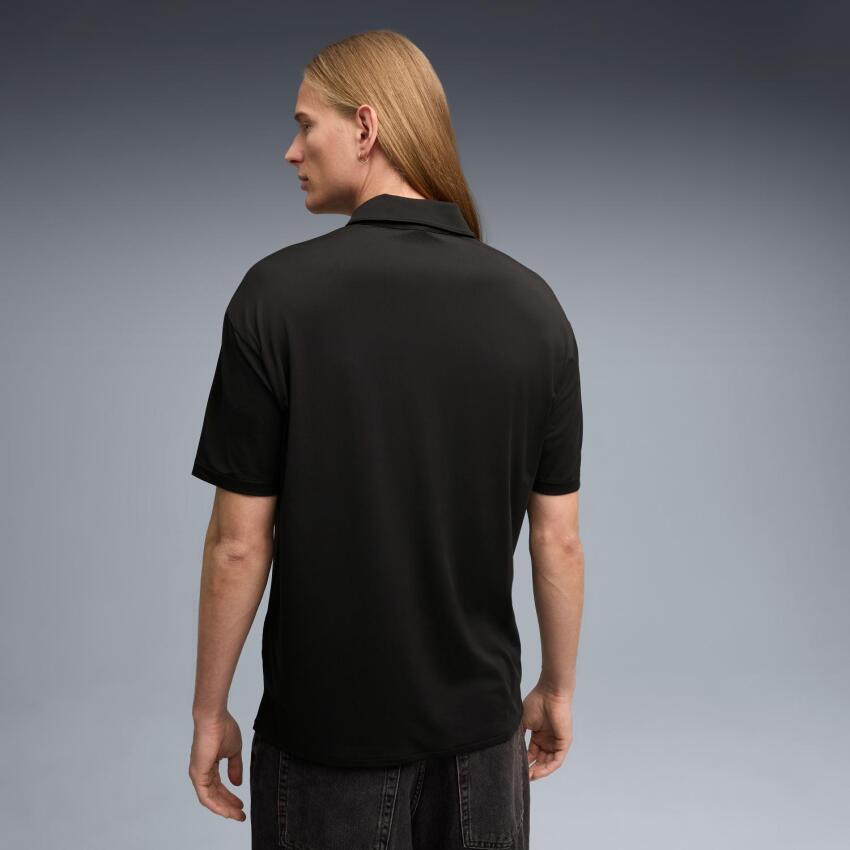 Puma Ferrari Cloudspun Siyah Erkek Polo Tshirt - 4