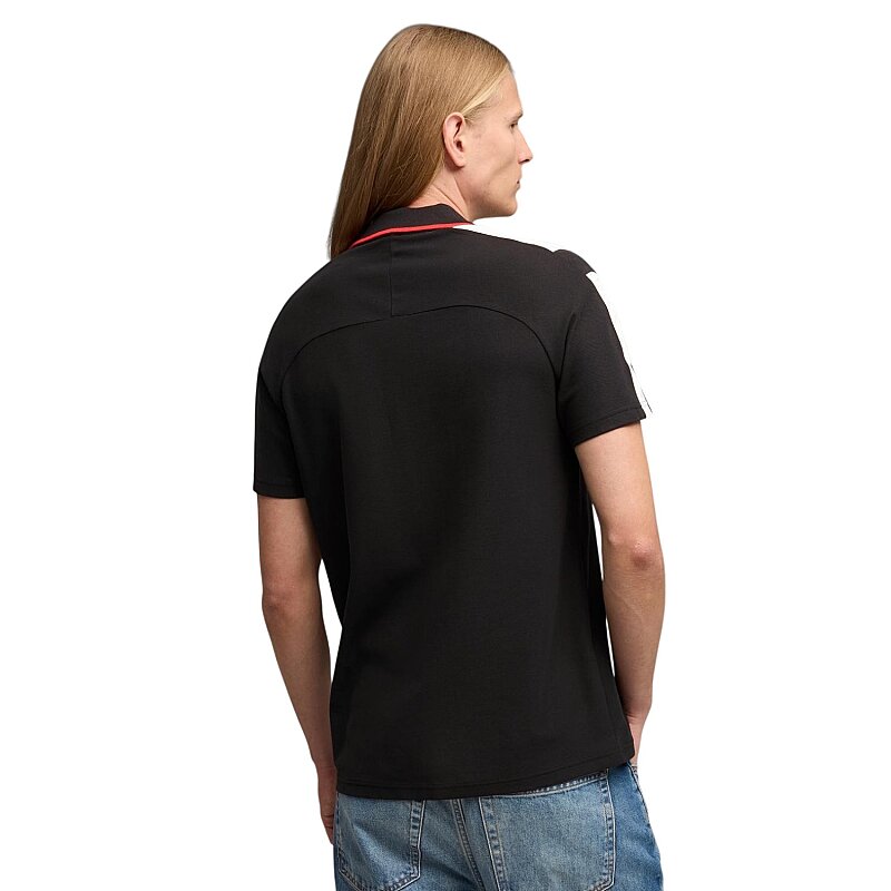 Puma Ferrari MT7 Polo Siyah Erkek Polo Tshirt - 2