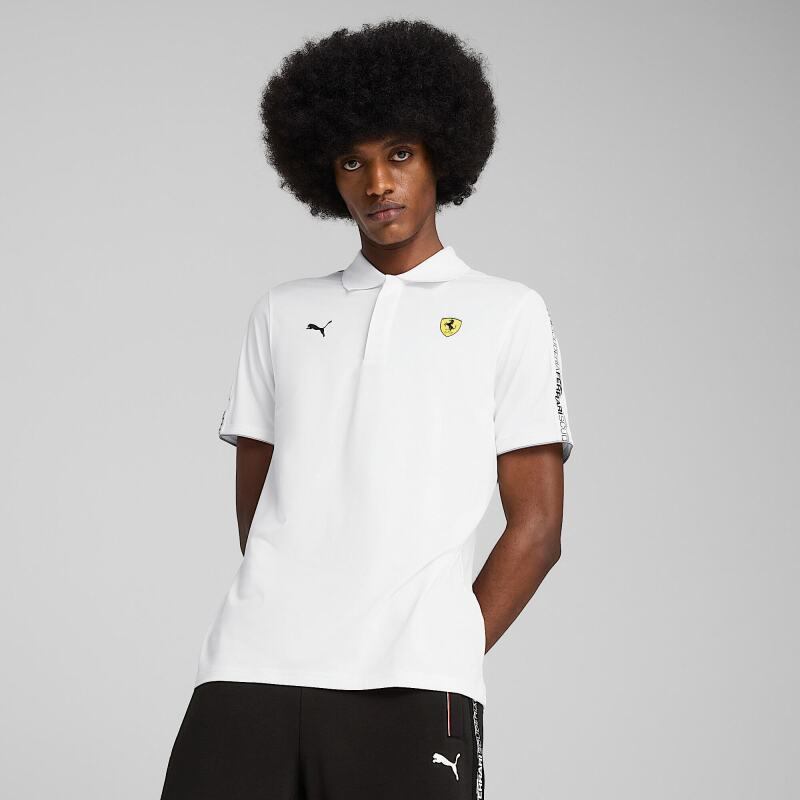 Puma Ferrari Race Cloudspun Polo Erkek Tshirt - Puma