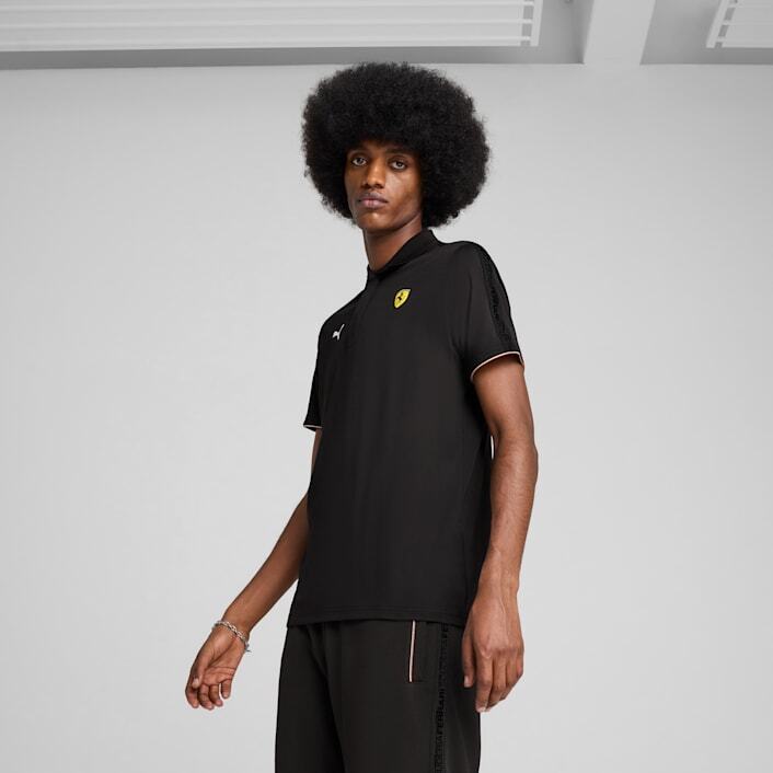 Puma Ferrari Race Cloudspun Polo Erkek Polo Tshirt - 1