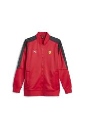 Puma Ferrari Race MT7 Track Jacket KIRMIZI Erkek Eşofman Üstü - 6