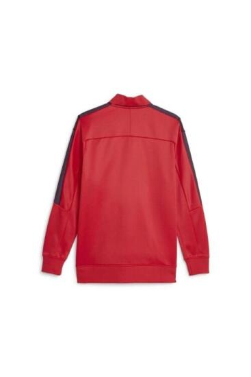 Puma Ferrari Race MT7 Track Jacket KIRMIZI Erkek Eşofman Üstü - 7