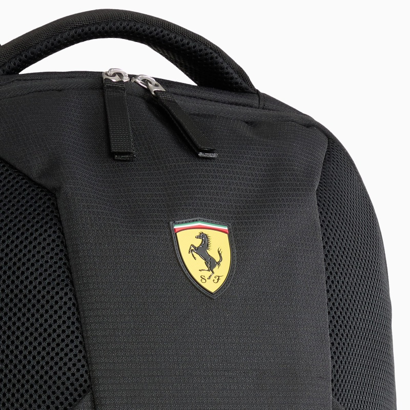 Puma Ferrari Race Siyah Unisex Sırt Çantası - 4