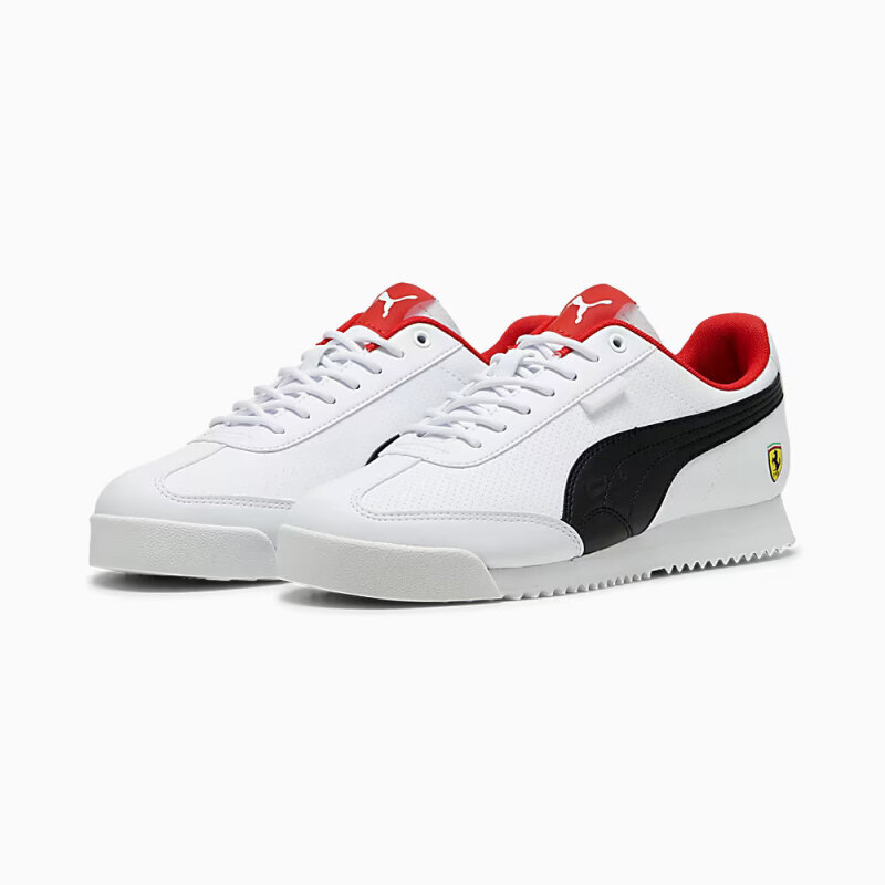 Puma Ferrari Roma Via Beyaz Erkek Sneaker Ayakkabı - 4