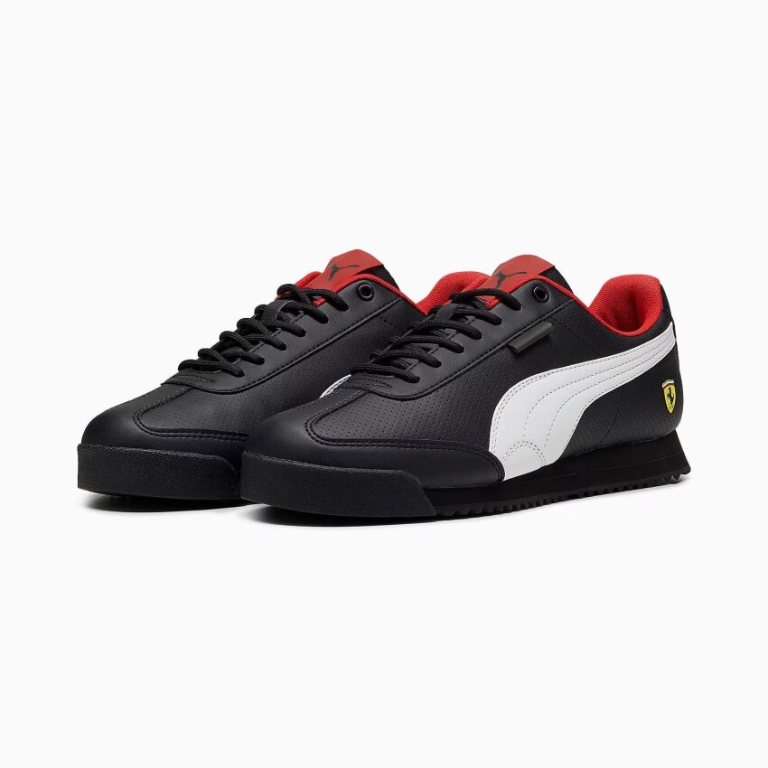 Puma Ferrari Roma Via Siyah Erkek Sneaker Ayakkabı - 3