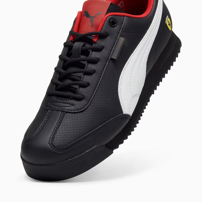 Puma Ferrari Roma Via Siyah Erkek Sneaker Ayakkabı - 4