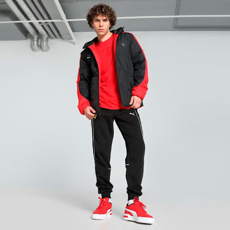 Puma Ferrari Style Pdd Jkt SİYAH Erkek Mont - 5