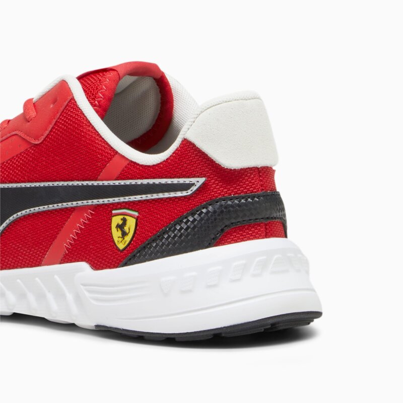 Puma Ferrari Tiburion Rosso Corsa Kırmızı Erkek Günlük Ayakkabı - 4