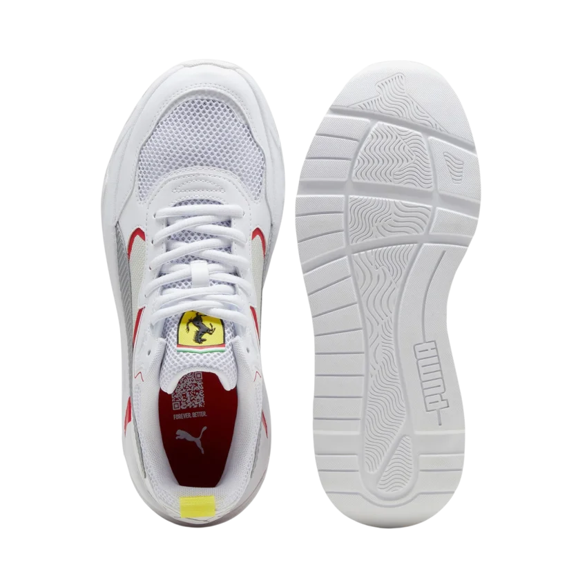 Puma Ferrari Trinity Beyaz Erkek Günlük Ayakkabı - 4