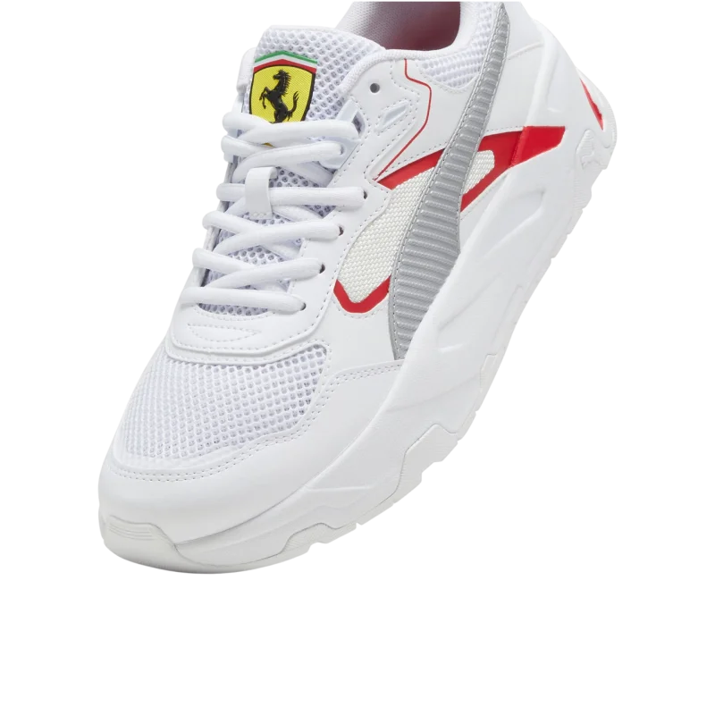 Puma Ferrari Trinity Beyaz Erkek Günlük Ayakkabı - 5