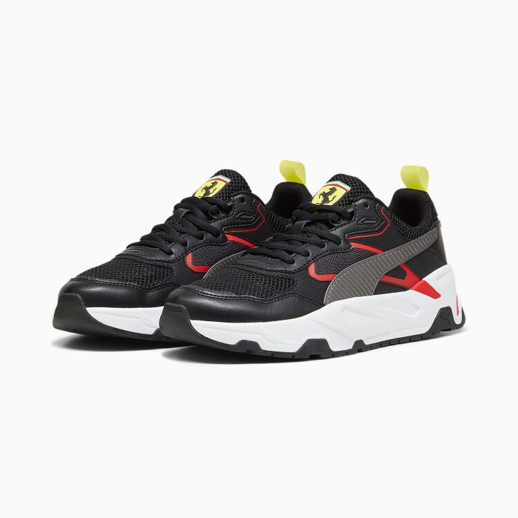 Puma Ferrari Trinity SİYAH Erkek Günlük Ayakkabı - 4