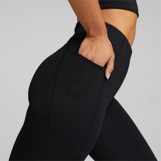 Puma Flawless High Waist 7/8 SİYAH Kadın Tayt - 4