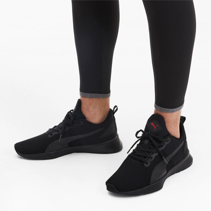 Puma FLYER RUNNER SIYAH-KIRMIZI Erkek Koşu Ayakkabısı - 2