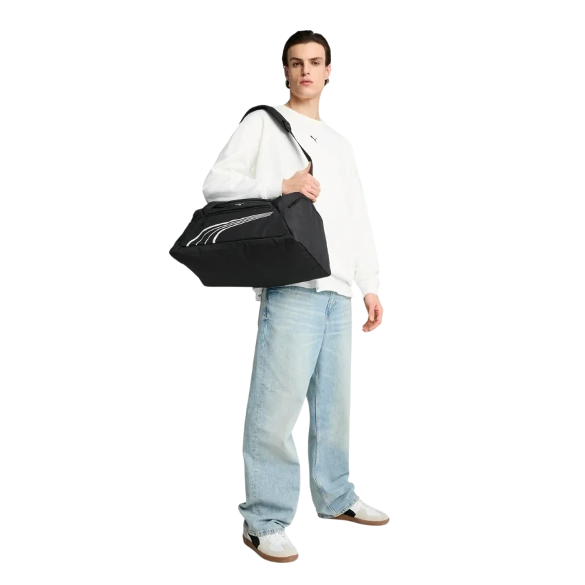 Puma Fundamental Small Sport Siyah Unisex Spor Çantası - 4