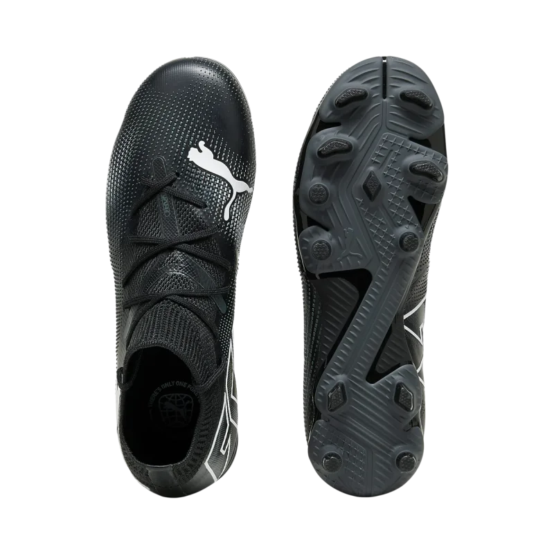 Puma Future 7 Match FG/AG Jr Siyah Çocuk Krampon - 4