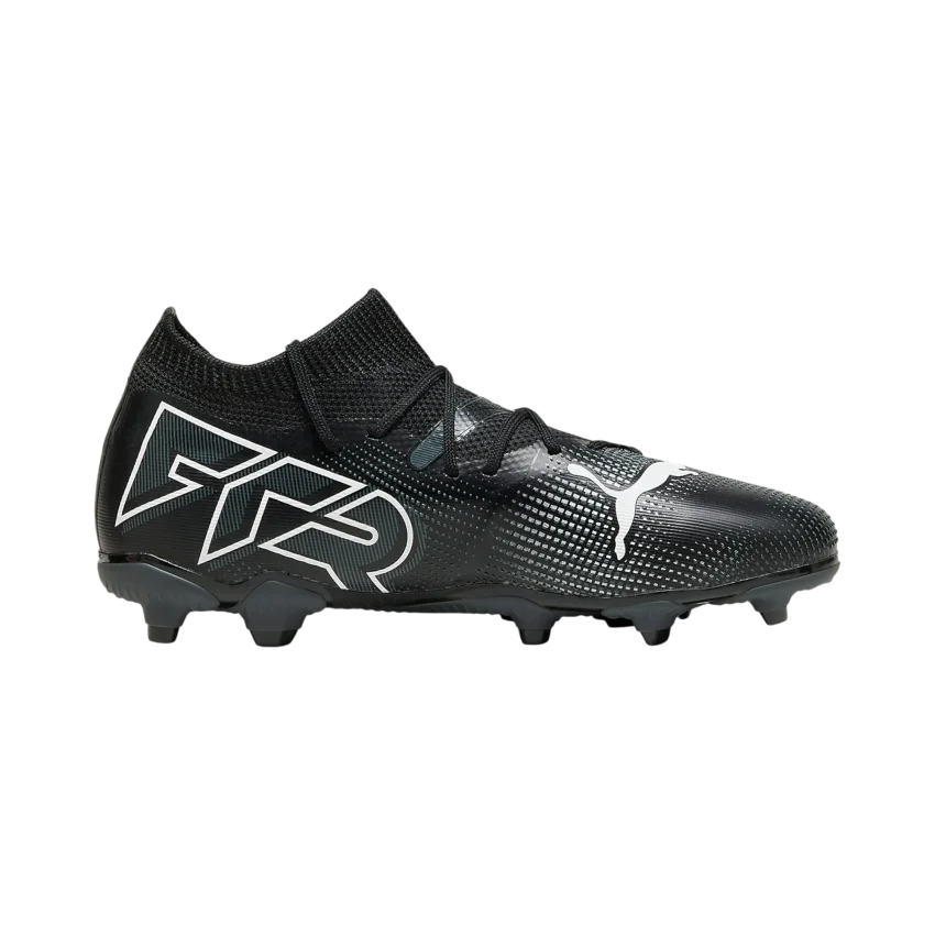 Puma Future 7 Match FG/AG Jr Siyah Çocuk Krampon - 1