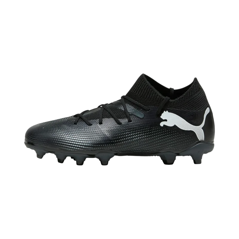 Puma Future 7 Match FG/AG Jr Siyah Çocuk Krampon - 2