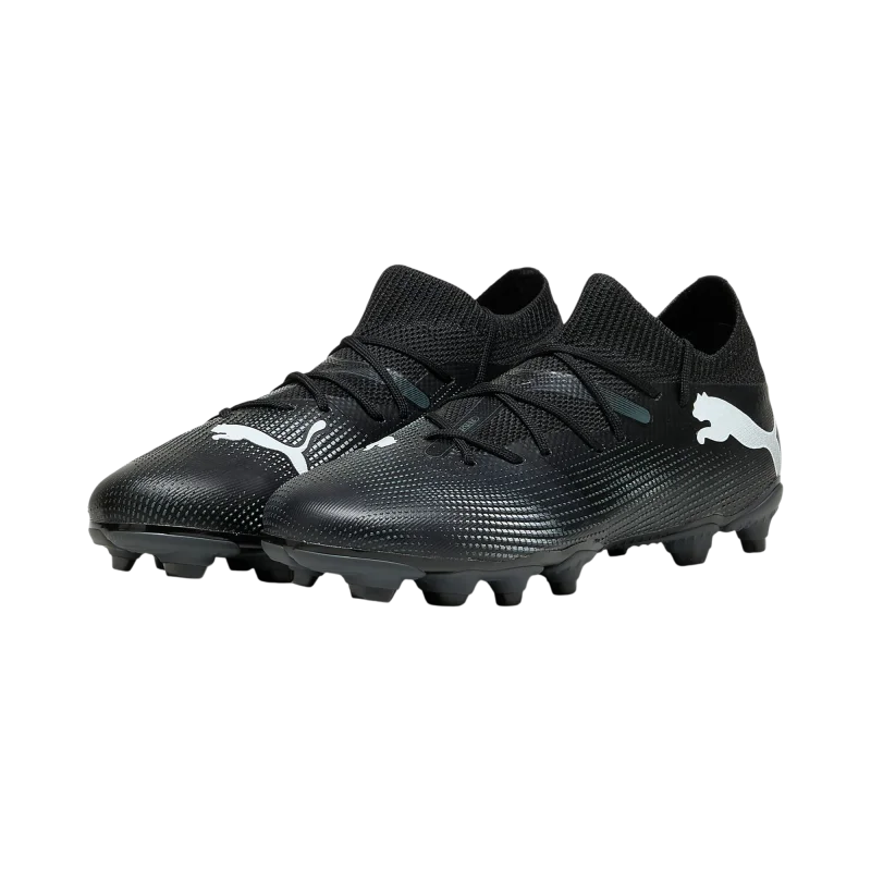 Puma Future 7 Match FG/AG Jr Siyah Çocuk Krampon - 3