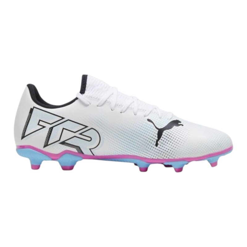 Puma Future 7 Play FG/AG Beyaz Erkek Krampon - Puma