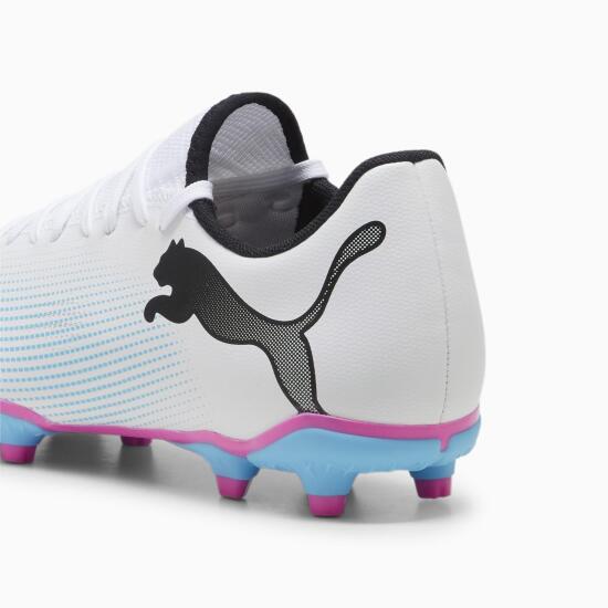 Puma FUTURE 7 PLAY FG/AG BEYAZ Erkek Krampon - 5