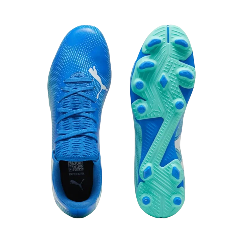 Puma Future 7 Play FG/AG Mavi Erkek Krampon - 4