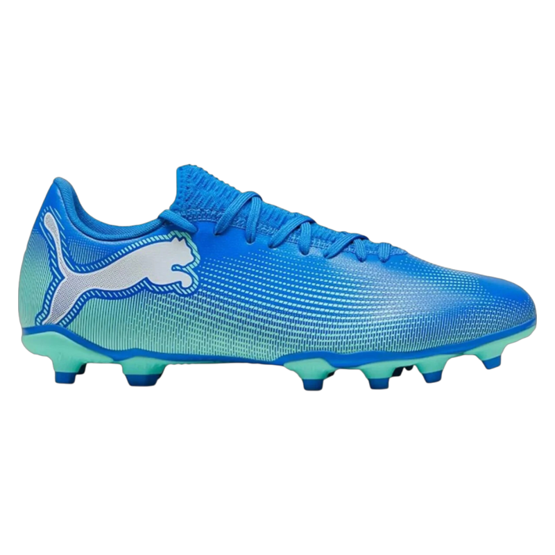 Puma Future 7 Play FG/AG Mavi Erkek Krampon - 1