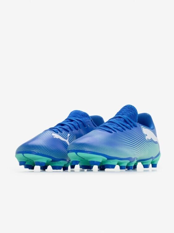 Puma Future 7 Play FG/AG Mavi Erkek Krampon - 6