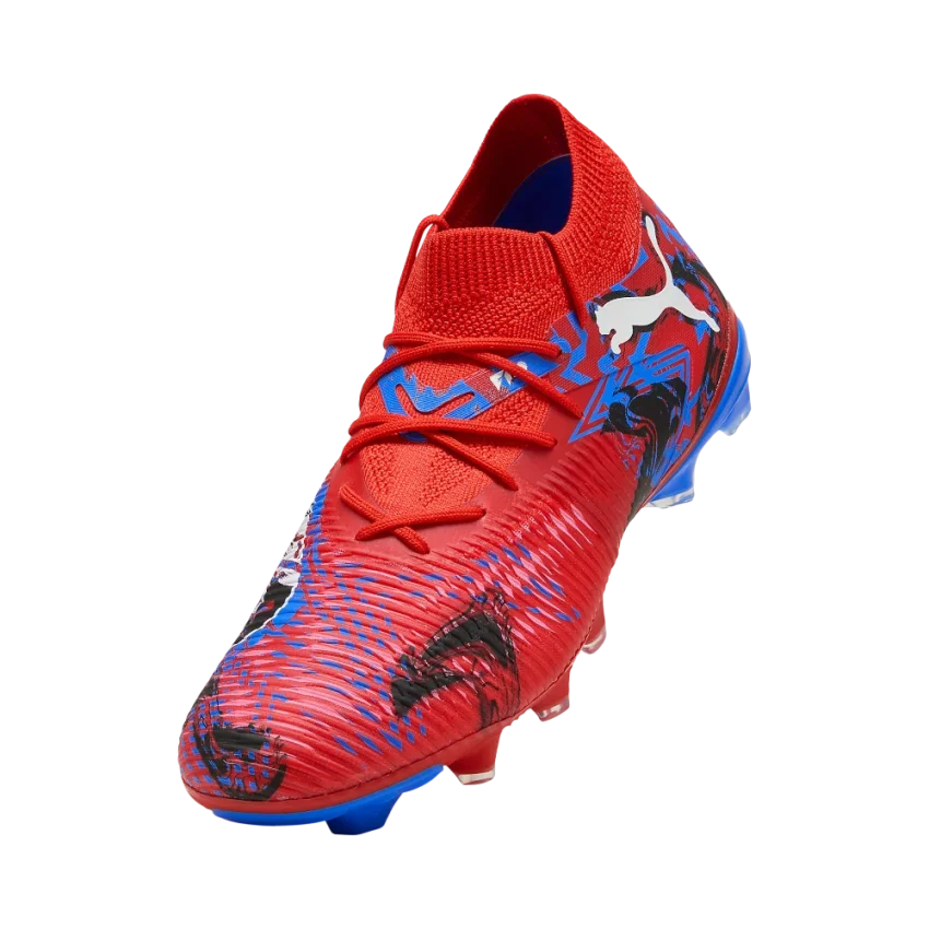 Puma Future 8 Match FG/AG Kırmızı Erkek Krampon - 4