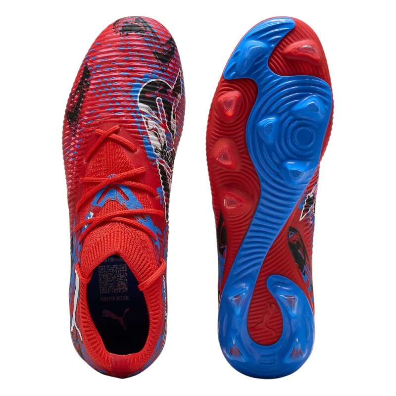 Puma Future 8 Match FG/AG Kırmızı Erkek Krampon - 5