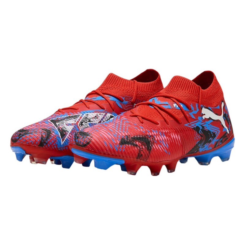 Puma Future 8 Match FG/AG Kırmızı Erkek Krampon - 3