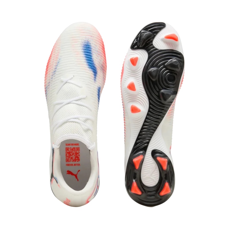 Puma Future 8 Match Low FG/AG Beyaz Erkek Krampon - 4
