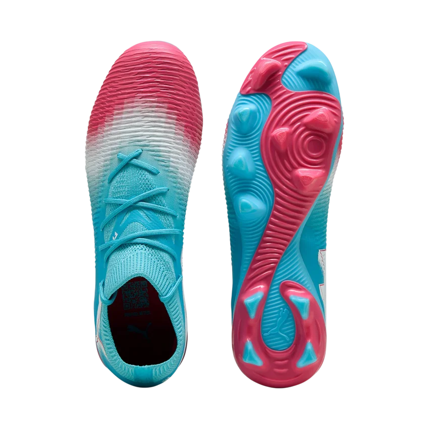 Puma Future 8 Match Rechrge FG/AG Mavi Erkek Krampon - 4