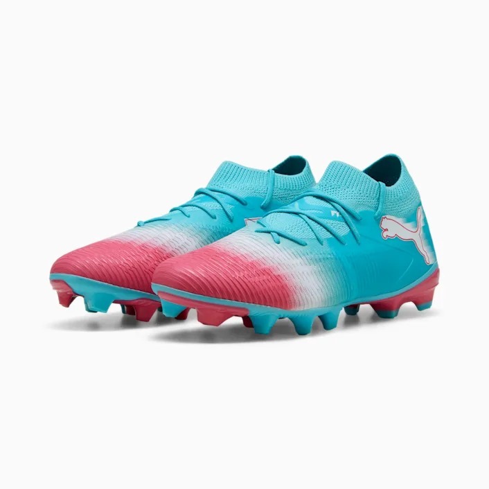 Puma Future 8 Match Rechrge FG/AG Mavi Erkek Krampon - 3
